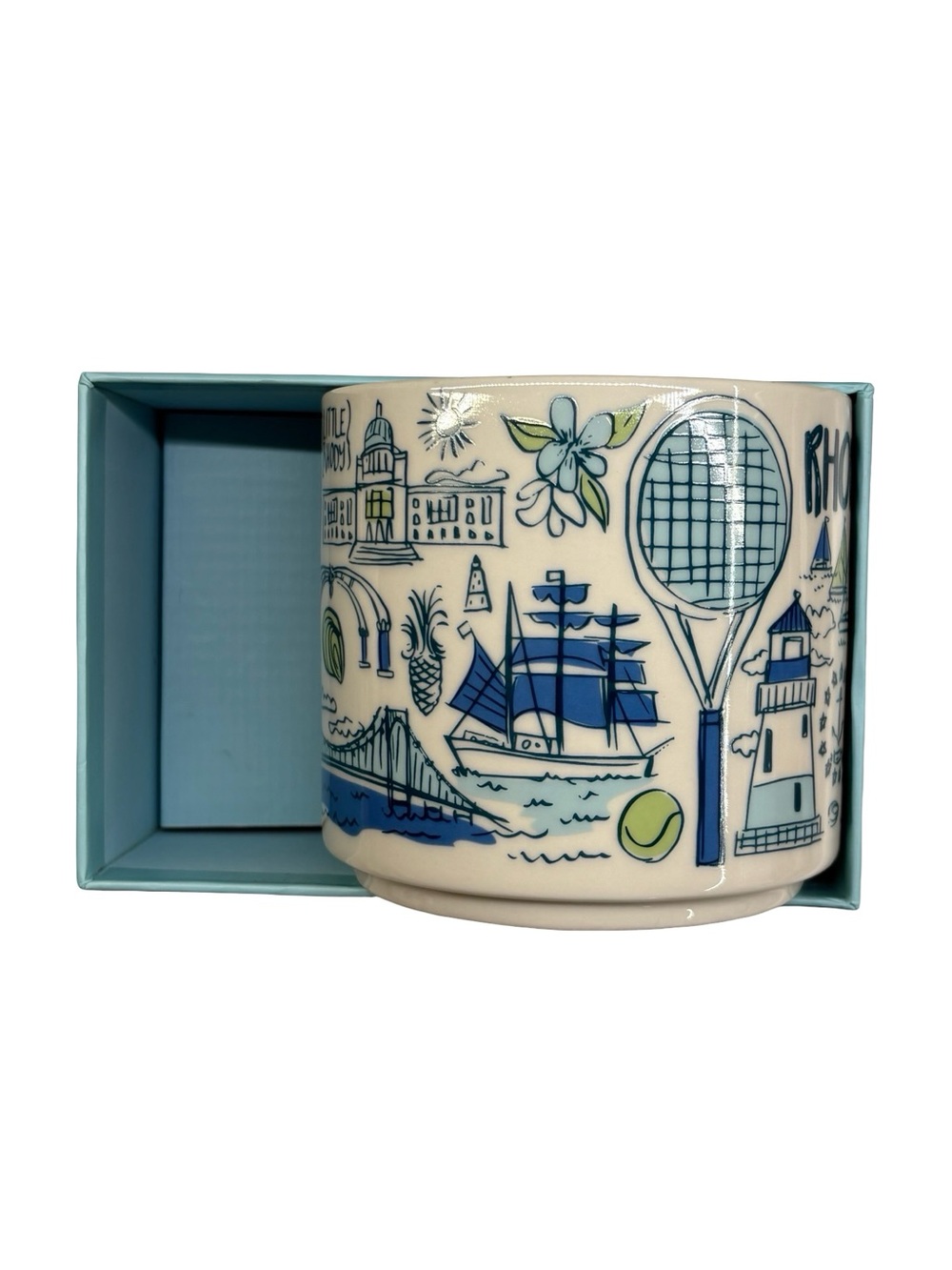 NEW Starbucks Been There Series Rhode Island Blue Smallest State 14 oz - Picture 3 of 8